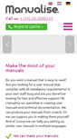 Mobile Screenshot of manualise.com